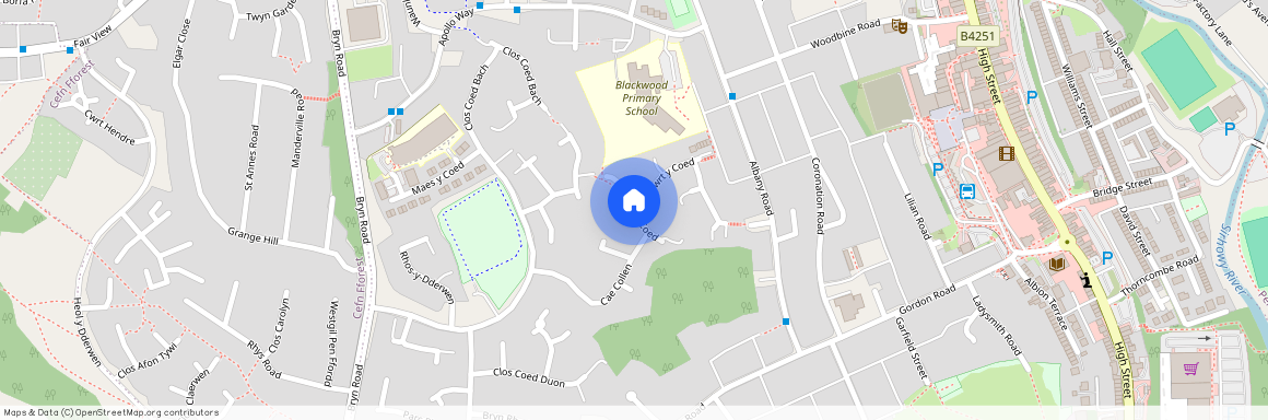 Llwyn Coed, Blackwood, Caerphilly County Borough