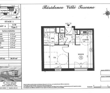 Location Appartement 2 pièces 36m² BOUAYE 44830 - Photo 1