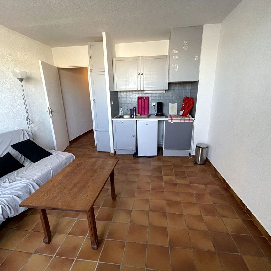 Appartement Sausset Les Pins 1pièce 27.95 m2, une terrasse belle vue port,, - Photo 1