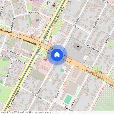 ul. Sabały, Okęcie, Włochy, Warszawa, mazowieckie