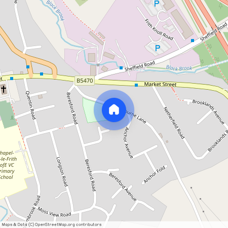 Ashbourne Lane, Chapel-en-le-Frith, HIGH PEAK, Derbyshire