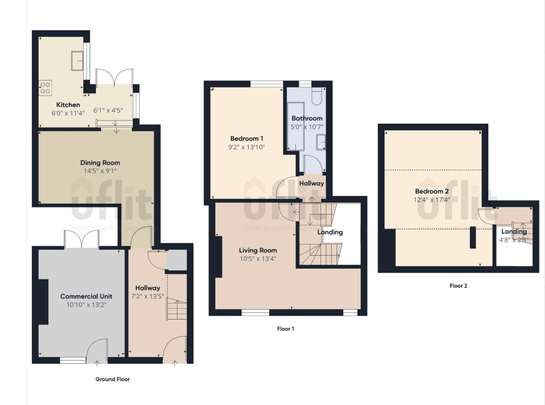 3 bed terraced house to rent Fitzwilliam Street, Swinton S64 - Photo 1