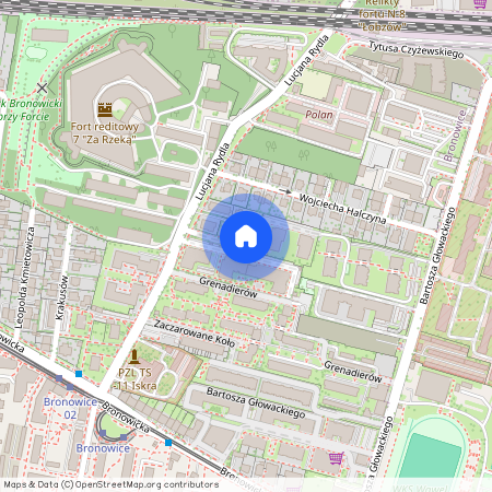 Lucjana Rydla, Kraków, Bronowice Małe