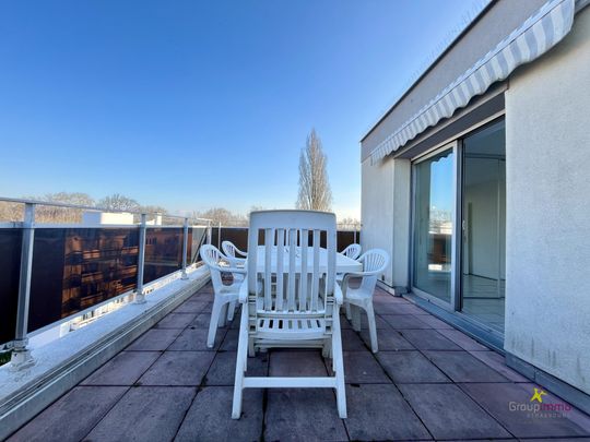 Deux pièces avec grande terrasse à louer à Neudorf - Photo 1