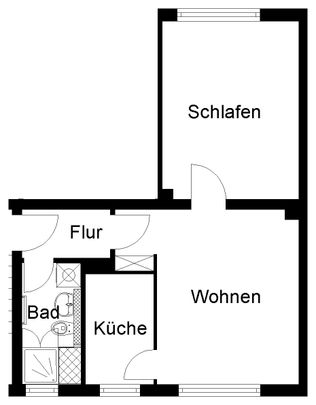 Mehr als gewohnt - Schöne 2-Zimmerwohnung in Wuppertal-Barmen - Photo 1