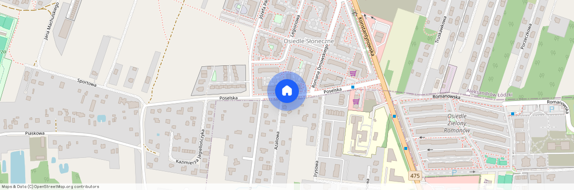 Poselska, Rąbień AB, pow. zgierski