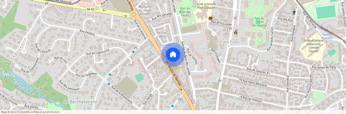 158 route de Rennes, 44300, Nantes