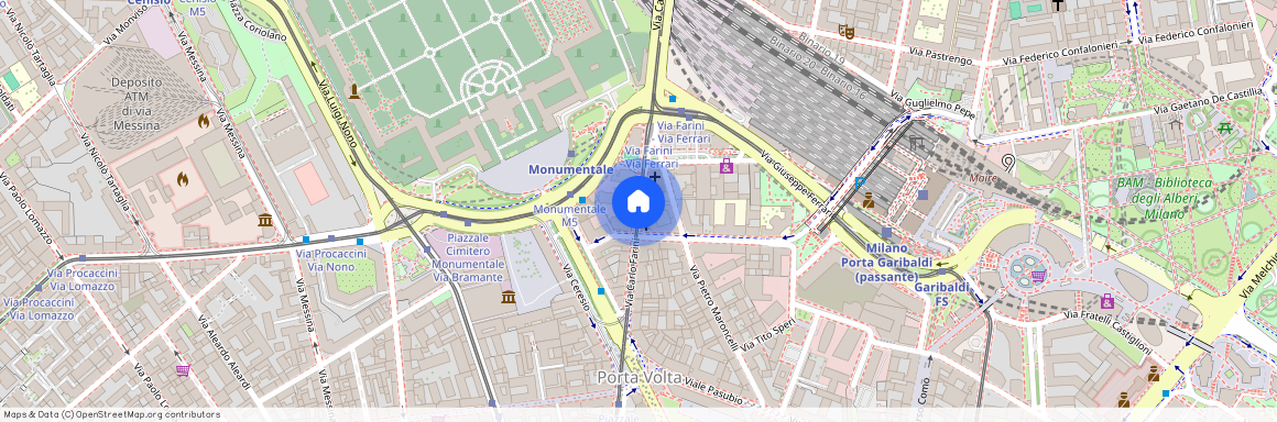 Via Carlo Farini, Milan, Lombardy 20154