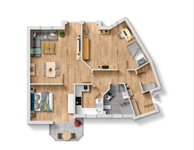 3 Zimmer Wohnung in Ratingen Innenstadt zu vermieten - Foto 1