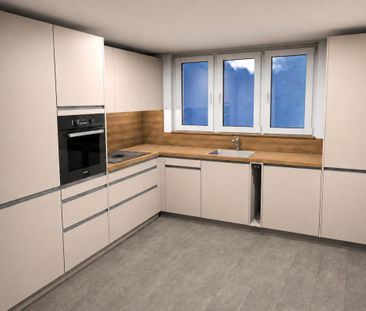 Wohlfühlende 4.5-Zimmerwohnung an ruhiger Lage mit sanierter Küche - Foto 3