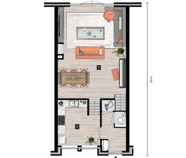 Te huur: Appartement Mathenesserdijk 405 B in Rotterdam - Foto 1