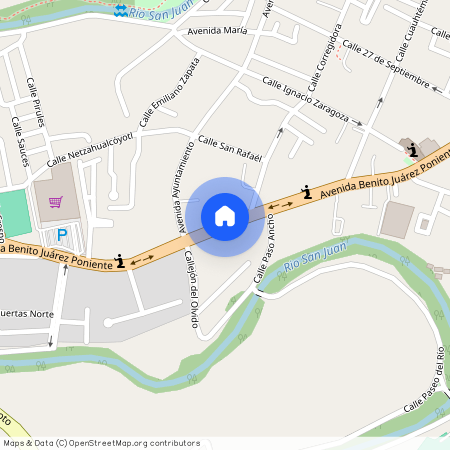 Juarez poniente, Colonia Centro, C.P. 76800, Querétaro