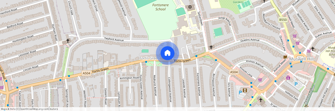 Fortis Green, Fortis Green, N10