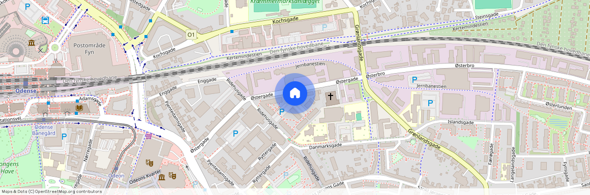 st. tv, Østergade 51A, 5000, Odense C