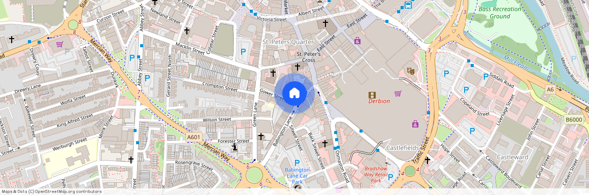 Babington Court, Gower Street, Derby, DE1