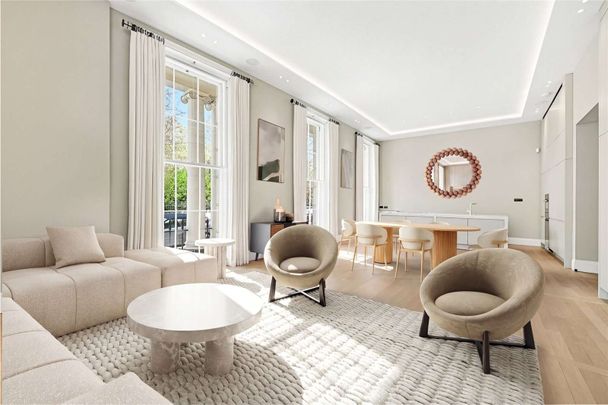 A beautifully designed two-bedroom duplex apartment set within the iconic Park Crescent, Marylebone. - Photo 1