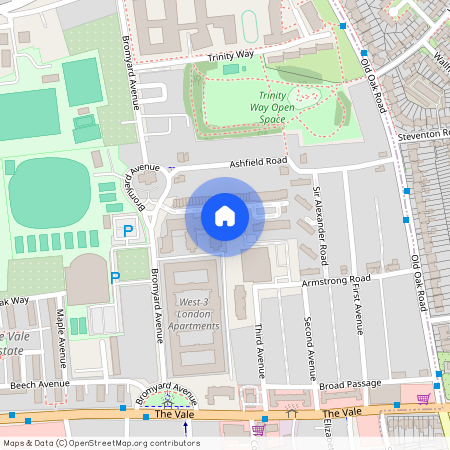 Sir Alexander Close, Napier Square, Bromyard Avenue, Acton, London, W3