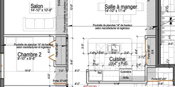 4 1/2 À LOUER-SAINT-JACQUES-APPARTEMENT À LOUER - Photo 3