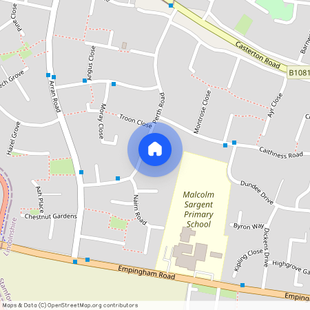 Braemar Close, Stamford