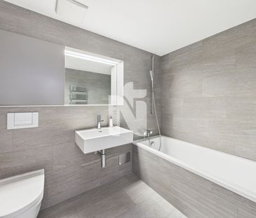 Lichtdurchflutete, möblierte 3.5-Zimmer-Wohnung mit grossem Balkon ... - Foto 3