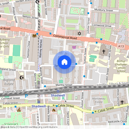 Morton Close, Whitechappel, E1, London