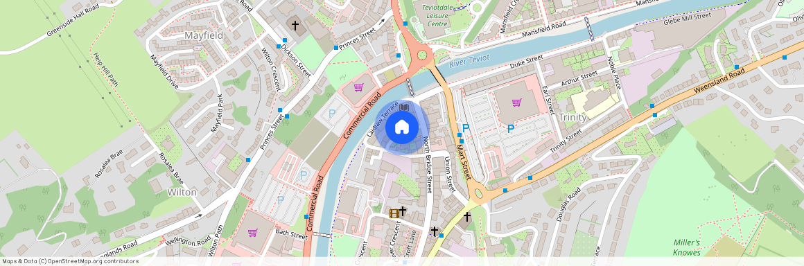 Northcote Street, Hawick, Roxburghshire, TD9