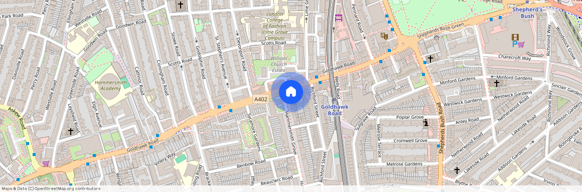 91 Goldhawk Road, Shepherd'S Bush, W12