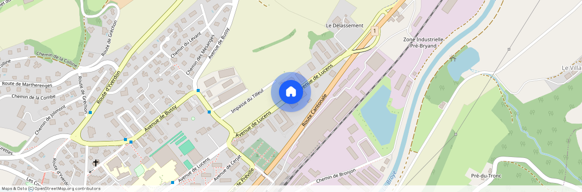 avenue de lucens, 1510 Moudon