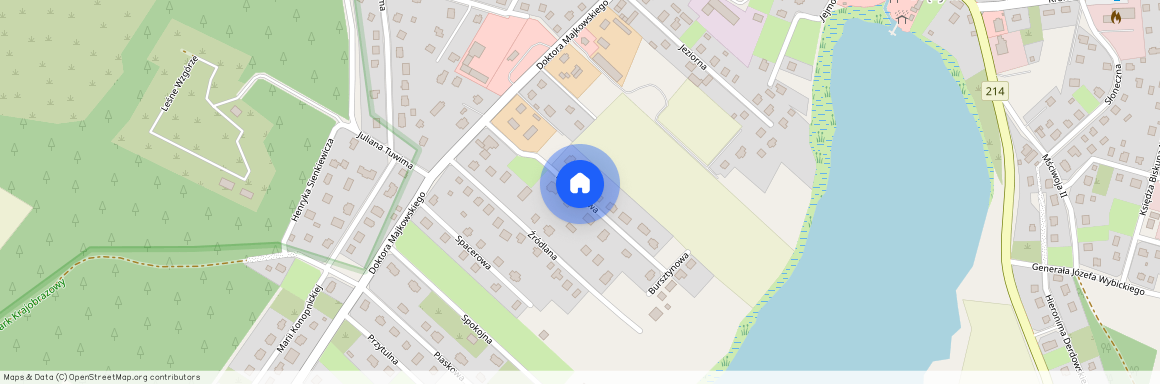 ul. Bursztynowa, Stężyca, Stężyca, kartuski, pomorskie