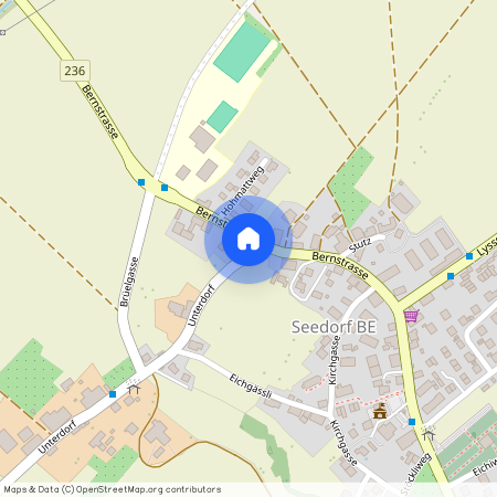 3267, Seedorf BE, Unterdorf, 2