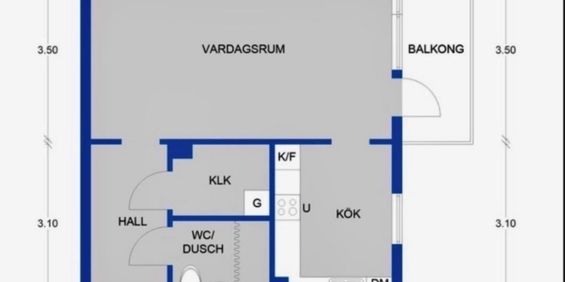 Vänersborg - 1rok - tillsv - 7.176kr/mån - Foto 3