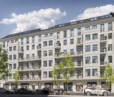 Ruhiges Berliner Hofgarten-Apartment mit Altbaufeeling und erstklas... - Photo 1