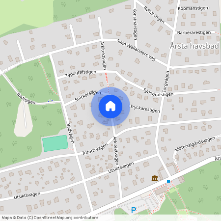 Arkitektvägen, Haninge