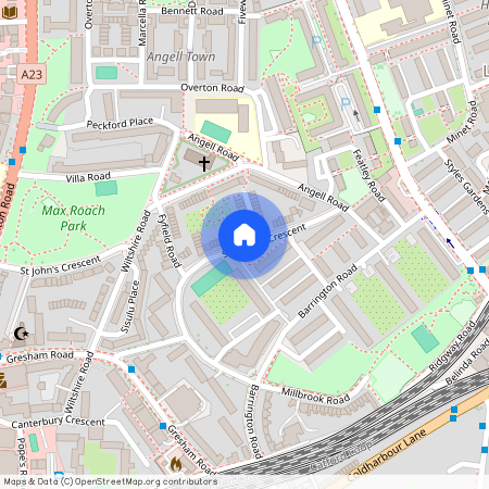 St. James's Crescent, London, SW9