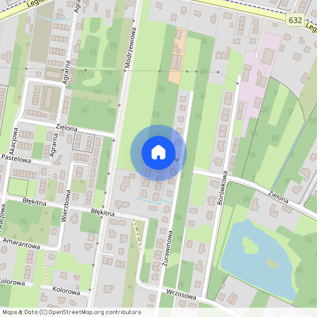 ul. Zielona, Marki, wołomiński, mazowieckie