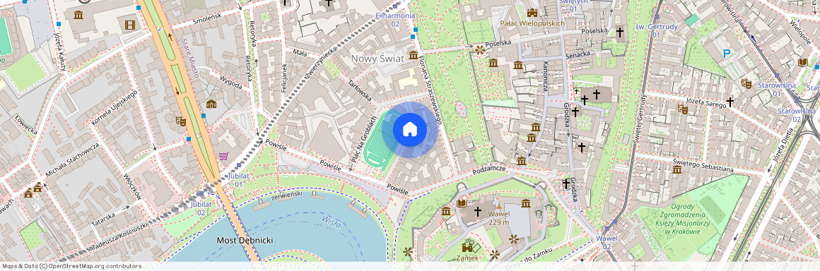 Plac na Groblach, Nowy Świat, Stare Miasto, Kraków, małopolskie