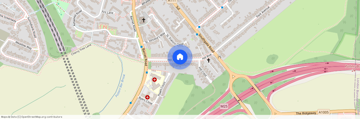 Hill Rise, Potters Bar, Herts