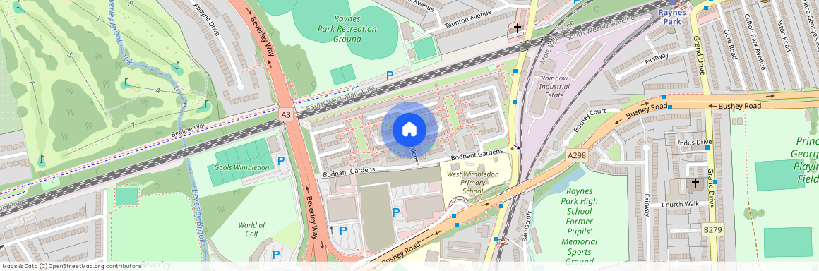 Hidcote Gardens, London, SW20