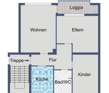 WBS erforderlich - Geräumige Wohnung in ländlicher Lage - Foto 1