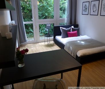 Aachen-Nähe Uni: Modern möbl., ruhiges 1-Zi-Apm. m. kl. Terrasse, a... - Photo 6