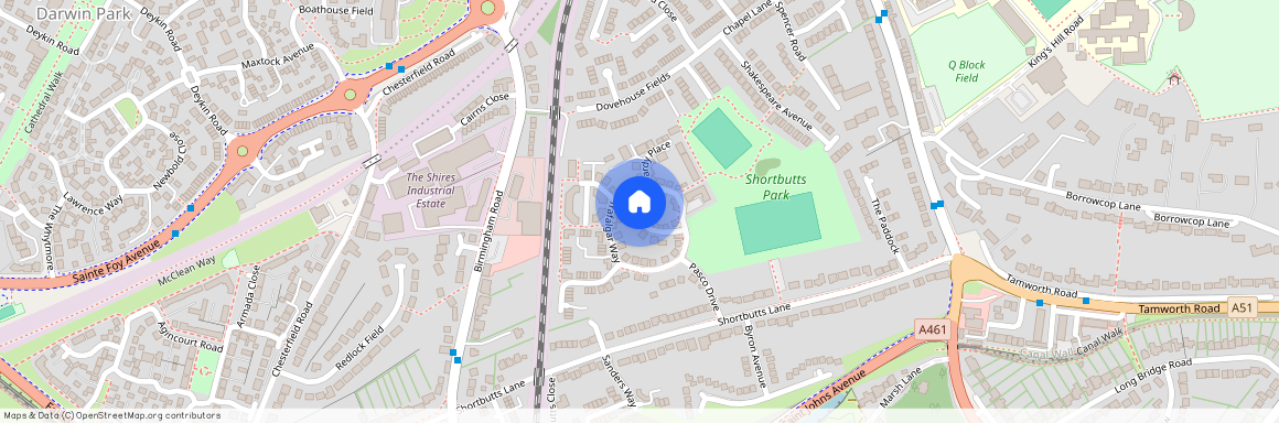 Trafalgar Way, Lichfield WS14
