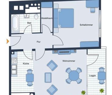 2-Zimmerwohnung in Schilksee - Foto 1