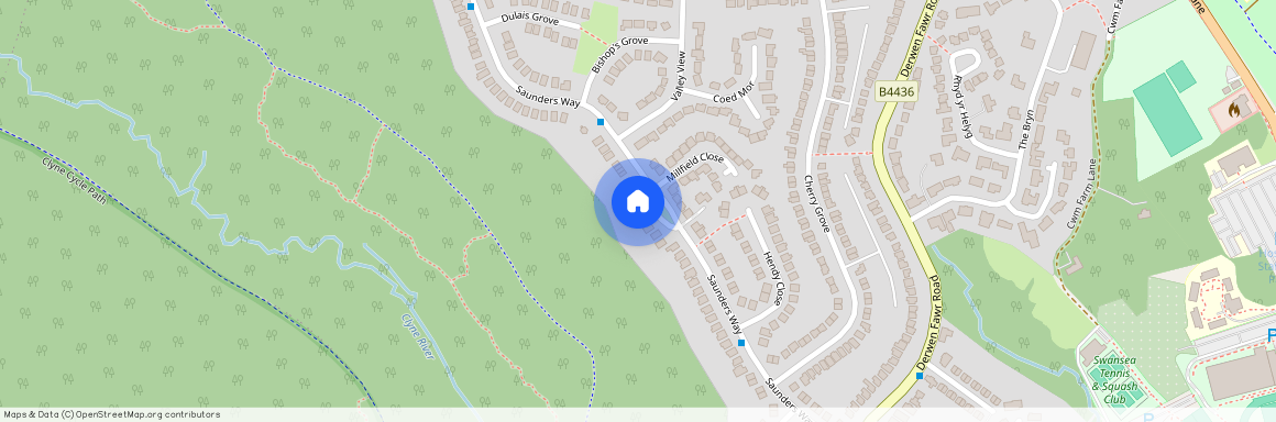 Sketty, Saunders Way