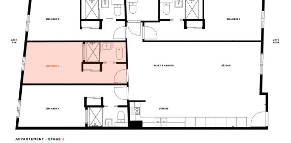Chambre 4 - Photo 2