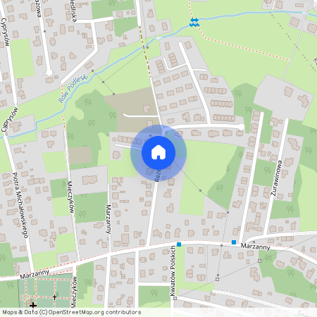 ul. Rezedowa, Podlesie, Katowice, śląskie