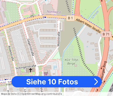 Frisch renovierte 2-Raum-Wohnung mit Terrasse im beliebten Stadtfeld - Foto 1