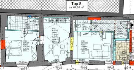 Geräumige 2,5 -Zimmer-Wohnung in Innenstadtlage mit unbefristetem Mietvertrag! - Foto 5
