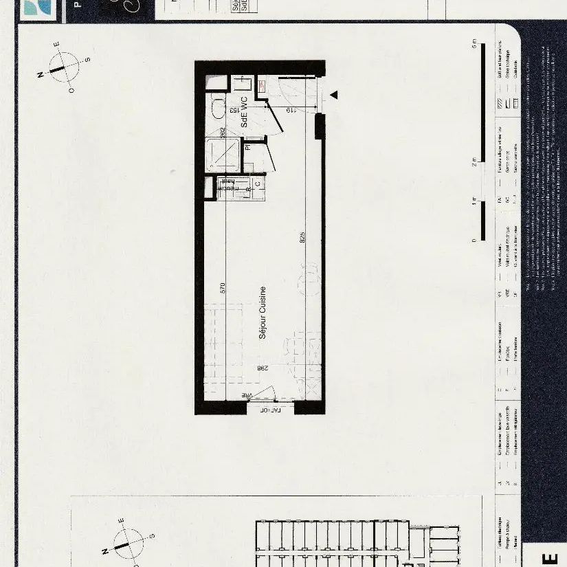 Appartement à louer 1 pièce 23.4m² - Photo 2