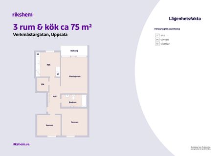 Verkmästargatan 16 A, Uppsala/Knivsta - Foto 5