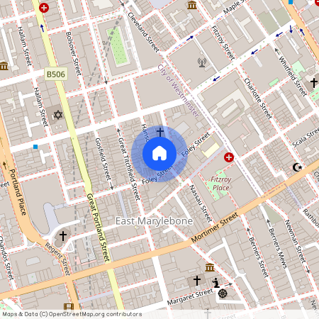 Hanson Street, Fitzrovia & Covent Garden, W1W, London